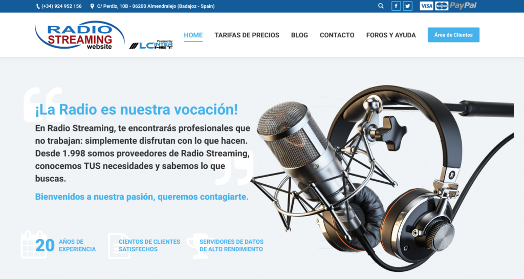 proveedor radio por internet